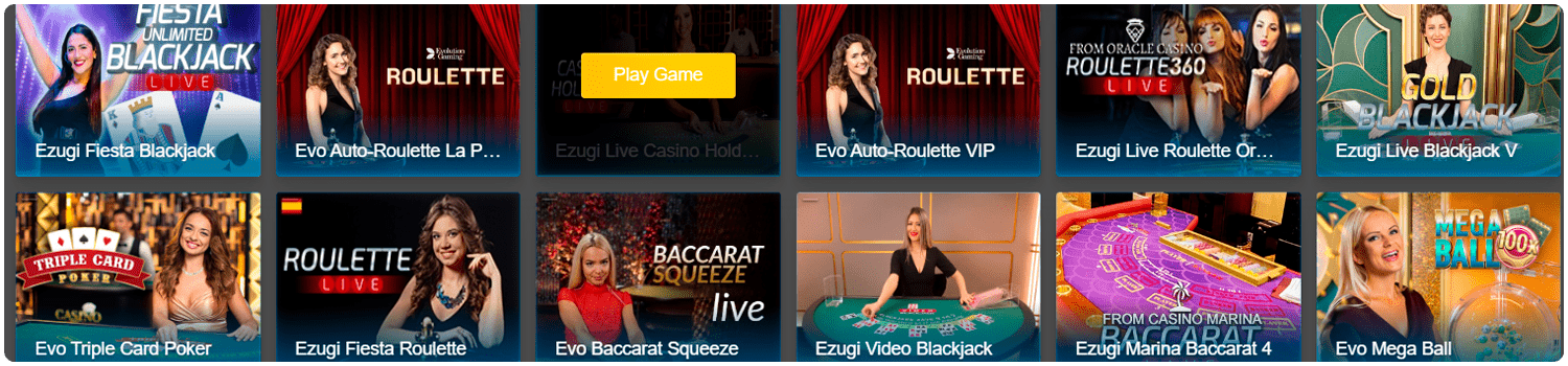 baji live casino games